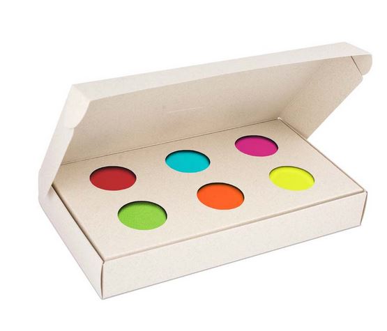 Ponožky paleta pastelových barev