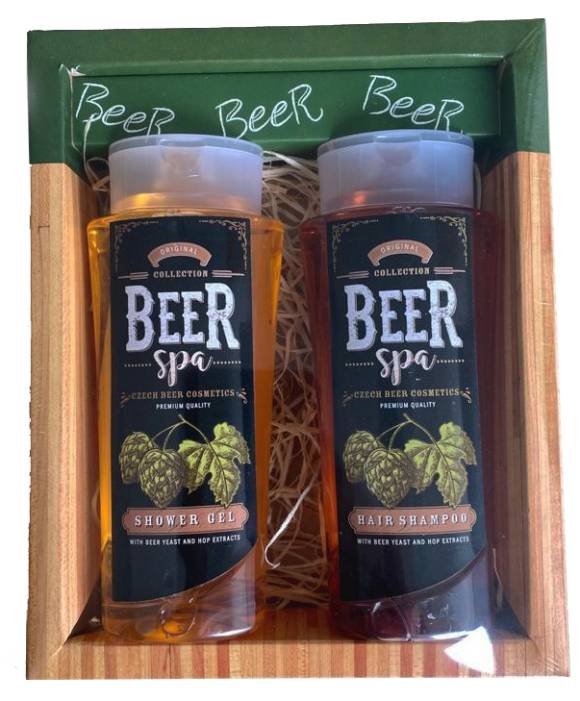Pivní sprchová kosmetika