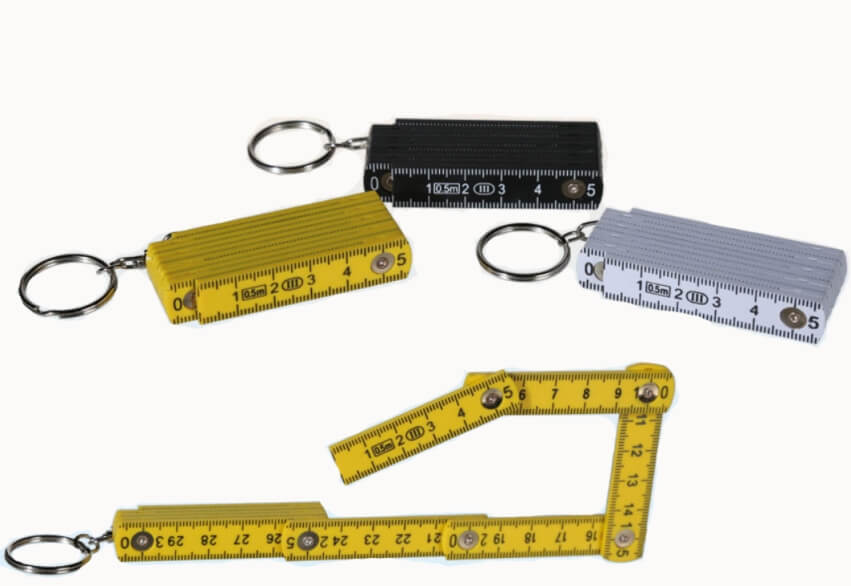 Přívěsek na klíče metr