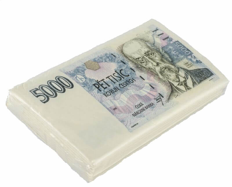 Kapesník pětitisícovka