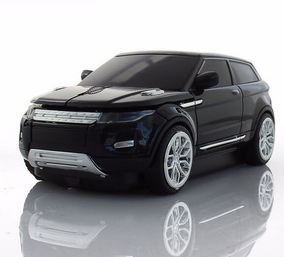 SUV myš k počítači černá