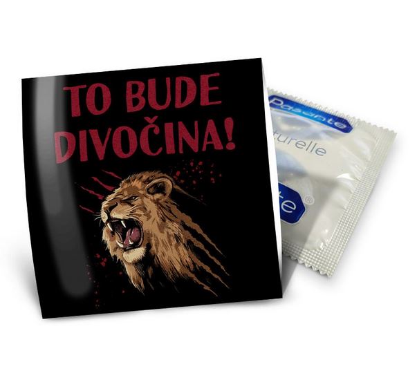 Vtipný kondom To bude divočina