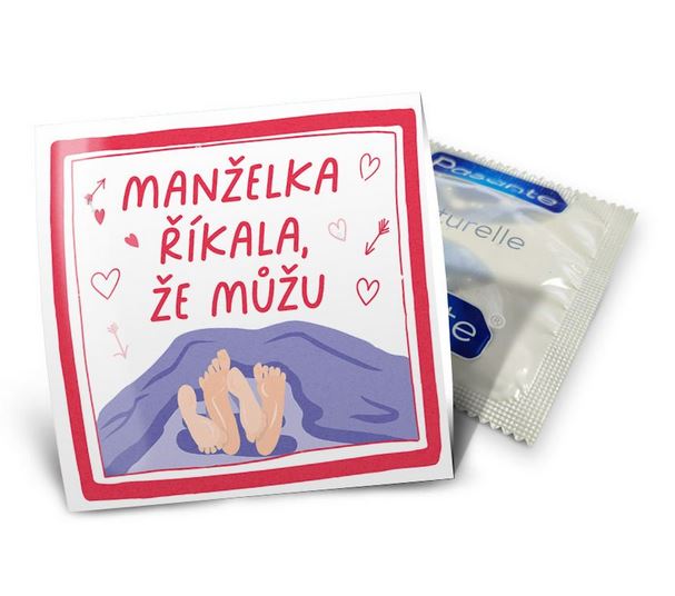 Vtipný kondom Manželka říkala že můžu