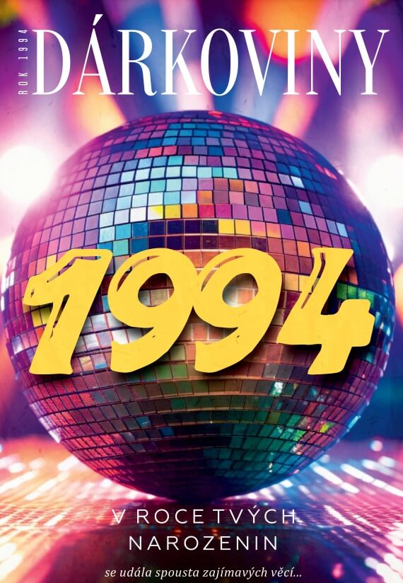 Retro přání z roku 1994 noviny