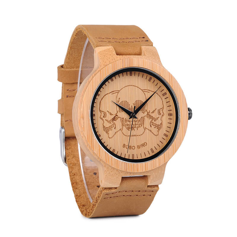 Dřevěné hodinky Thibauld