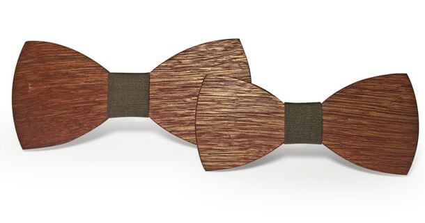 Dřevěný motýlek Valentine