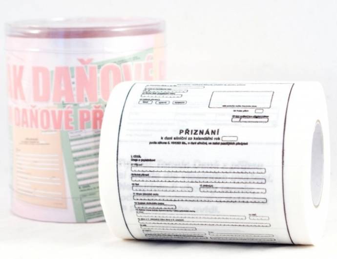 Toaletní papír daně