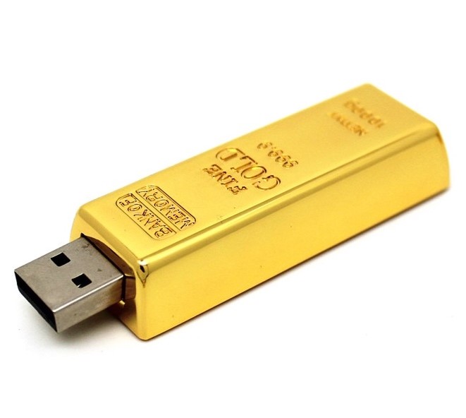 USB flash disk Zlatá cihla 32 GB