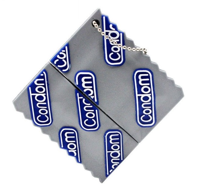 USB flash disk kondom 32 GB
