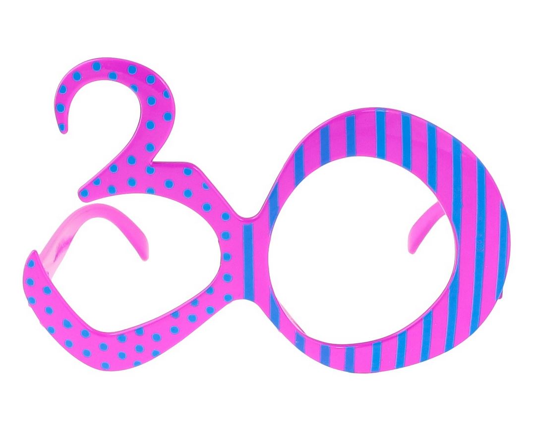 Narozeninové brýle 30