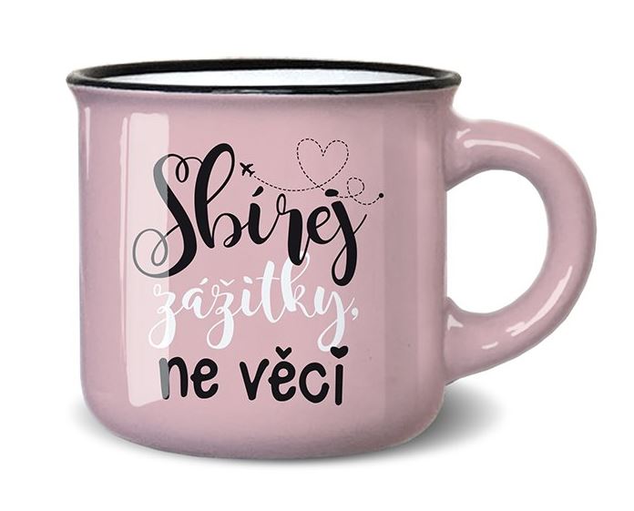 Mini hrníček Sbírej zážitky