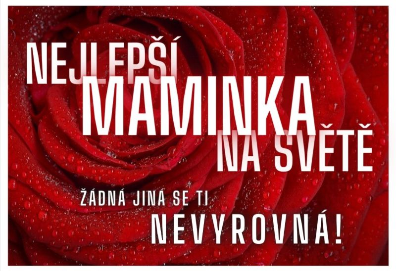 Kartička pro maminku