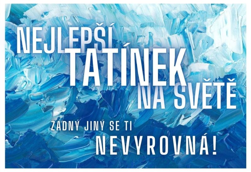 Kartička pro tatínka