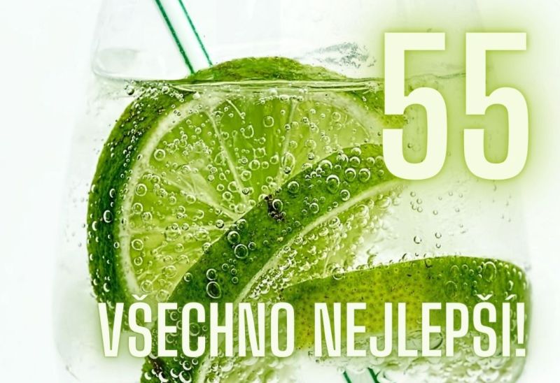 Kartička k narozeninám 55