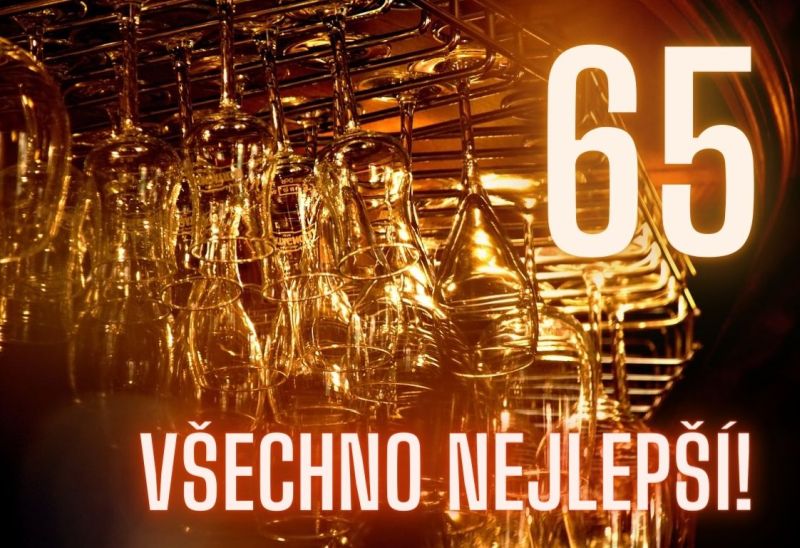 Kartička k narozeninám 65