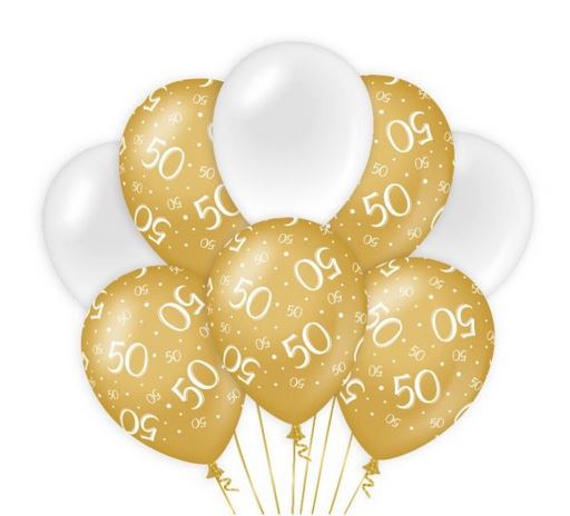 Narozeninové balónky 50