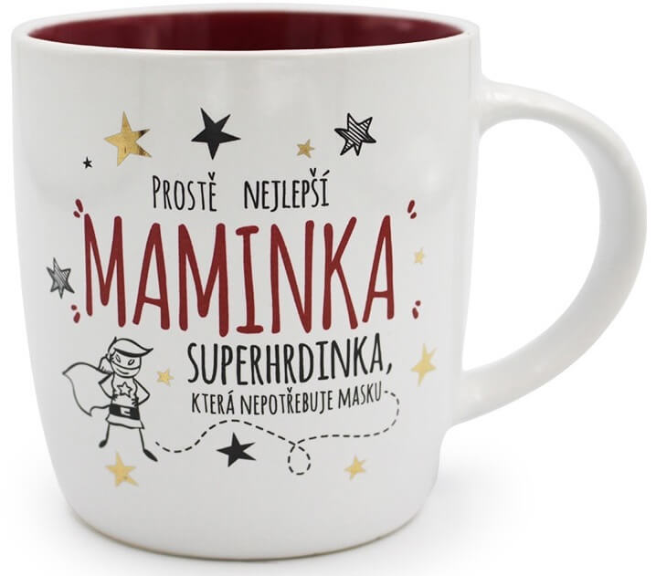 Hrnek maminka superhrdinka