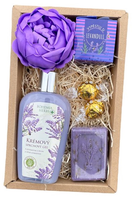 Dárkový balíček levandulový