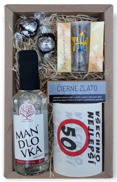 Dárkový balíček pro muže 50