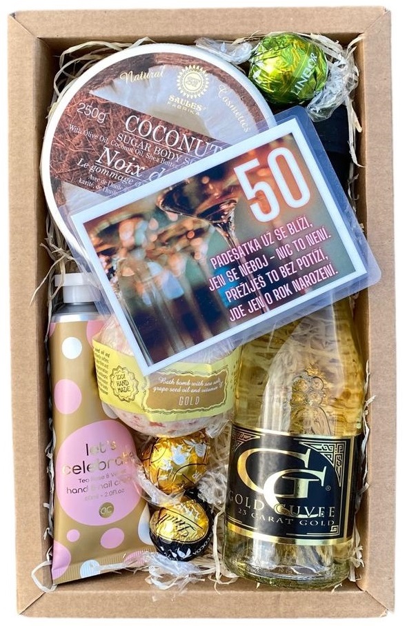 Dárkový balíček pro ženy 50