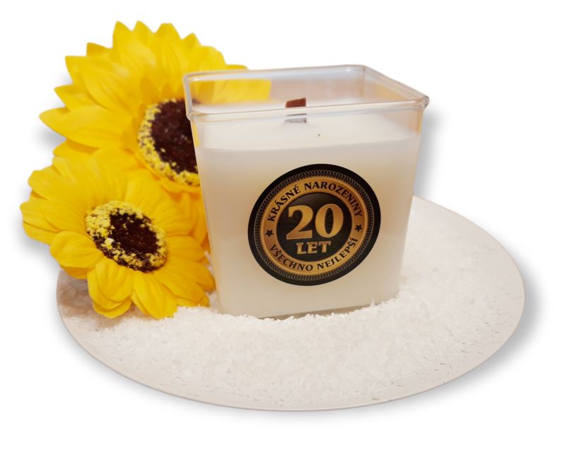 Vonná svíčka kokosová 20