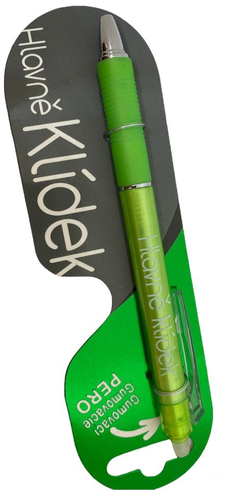 Gumovací pero HLAVNĚ KLÍDEK