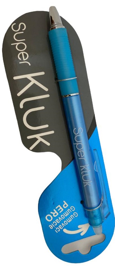 Gumovací pero SUPER KLUK