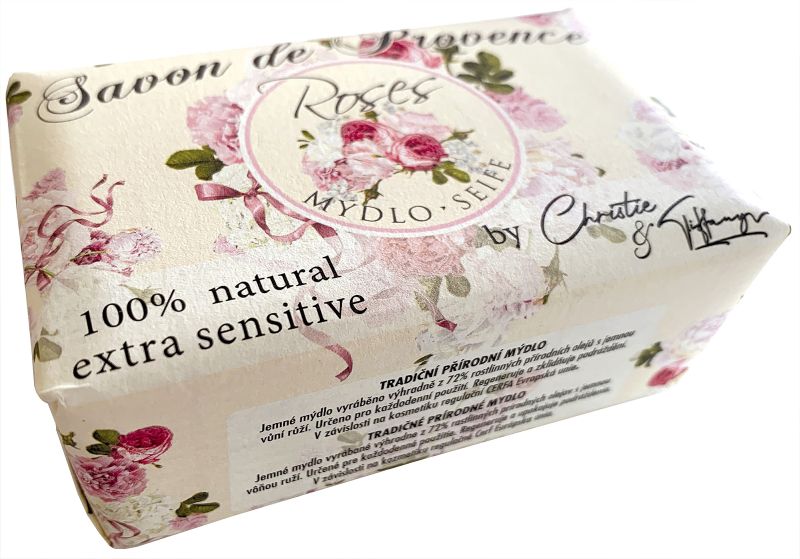 Přírodní mýdlo Provence růže