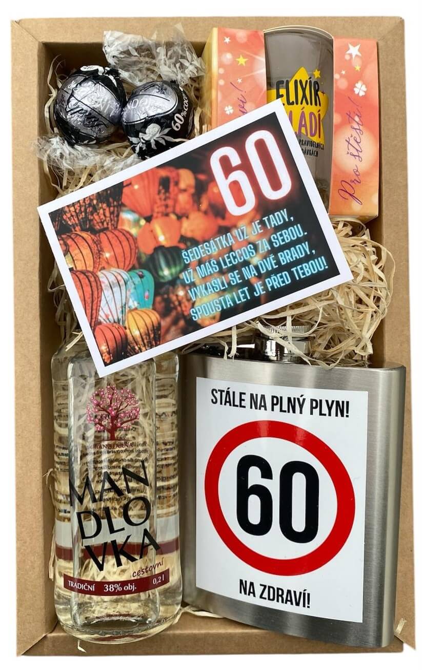 Dárkový balíček pro muže 60