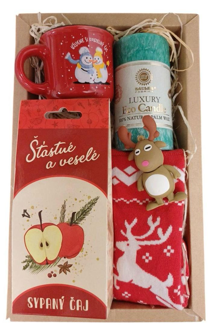 Vánoční dárkáč se sobem