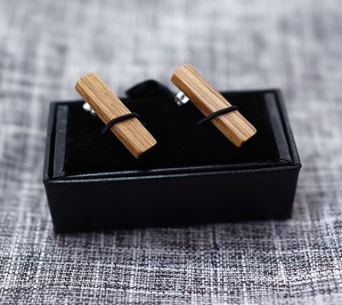 Dřevěné náušnice Agnes