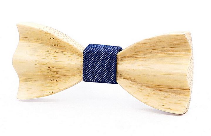 Dřevěný motýlek do vlasů