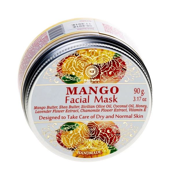 Pleťová maska Mango