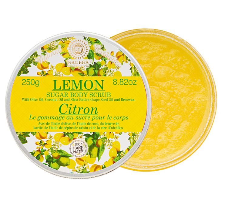 Tělový peeling s cukrem Citron