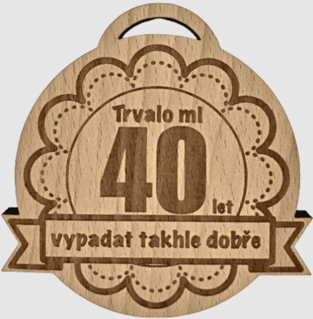 Trvalo mi 40 let medaile