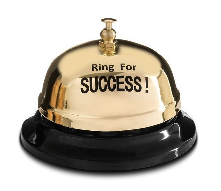 Zvoneček pro úspěch!