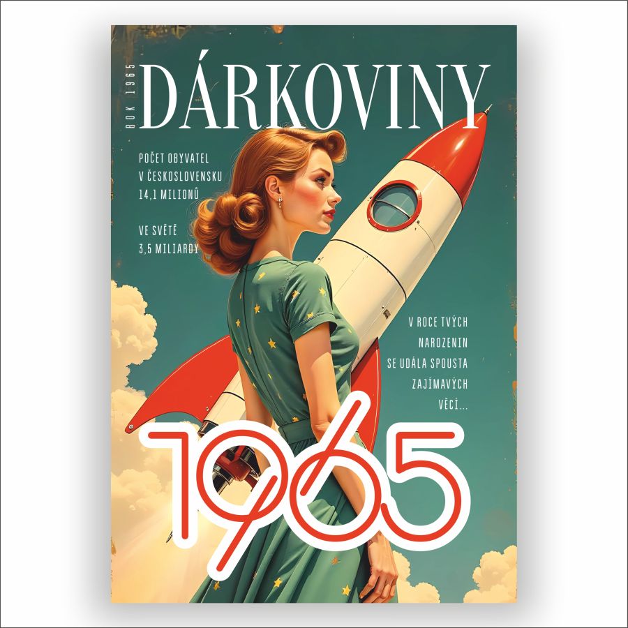 Retro přání 1965 rok narození