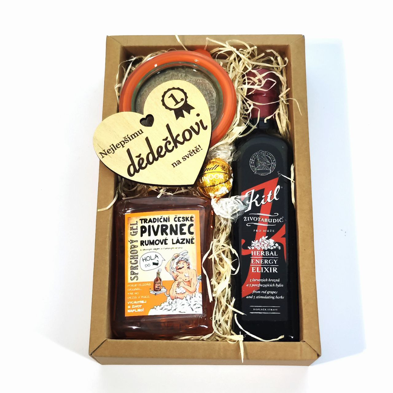 Dárkáč Životabudič pro dědu