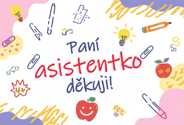 Průkaz Paní asistentko děkuji!