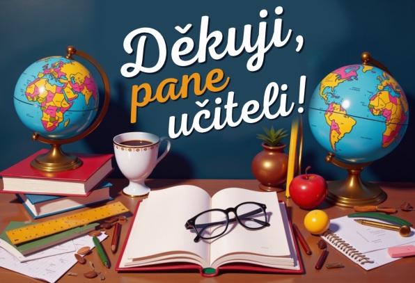 Průkazka Děkuji pane učiteli!