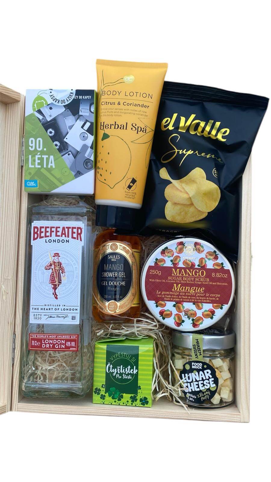 Dárkový dřevěný box Beefeater