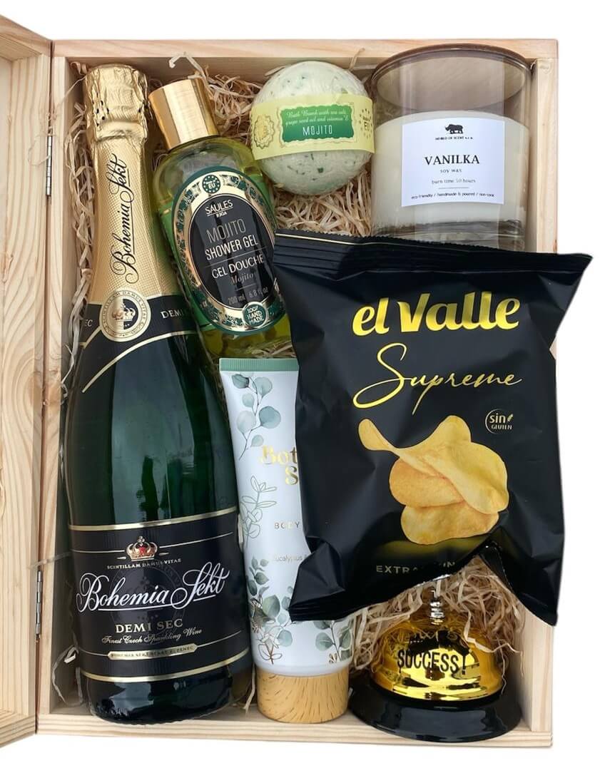 Dárkový dřevěný Box Bohemia