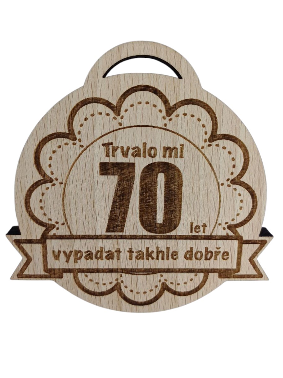 Trvalo mi 70 let medaile