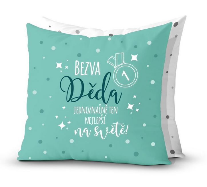 Polštář Bezva děda