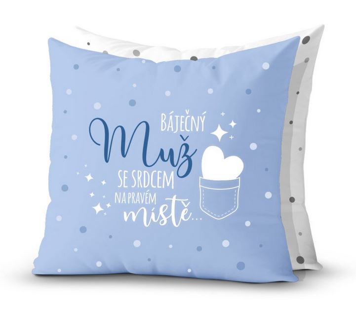 Polštář Báječný muž