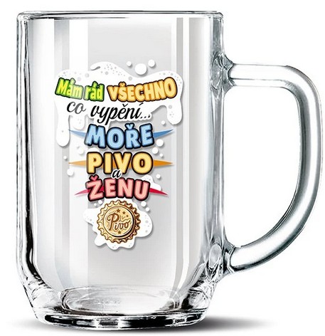 Půllitr Mám rád všechno co vypění