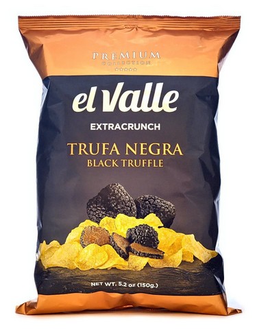 Chipsy s příchutí Černý lanýž 150g