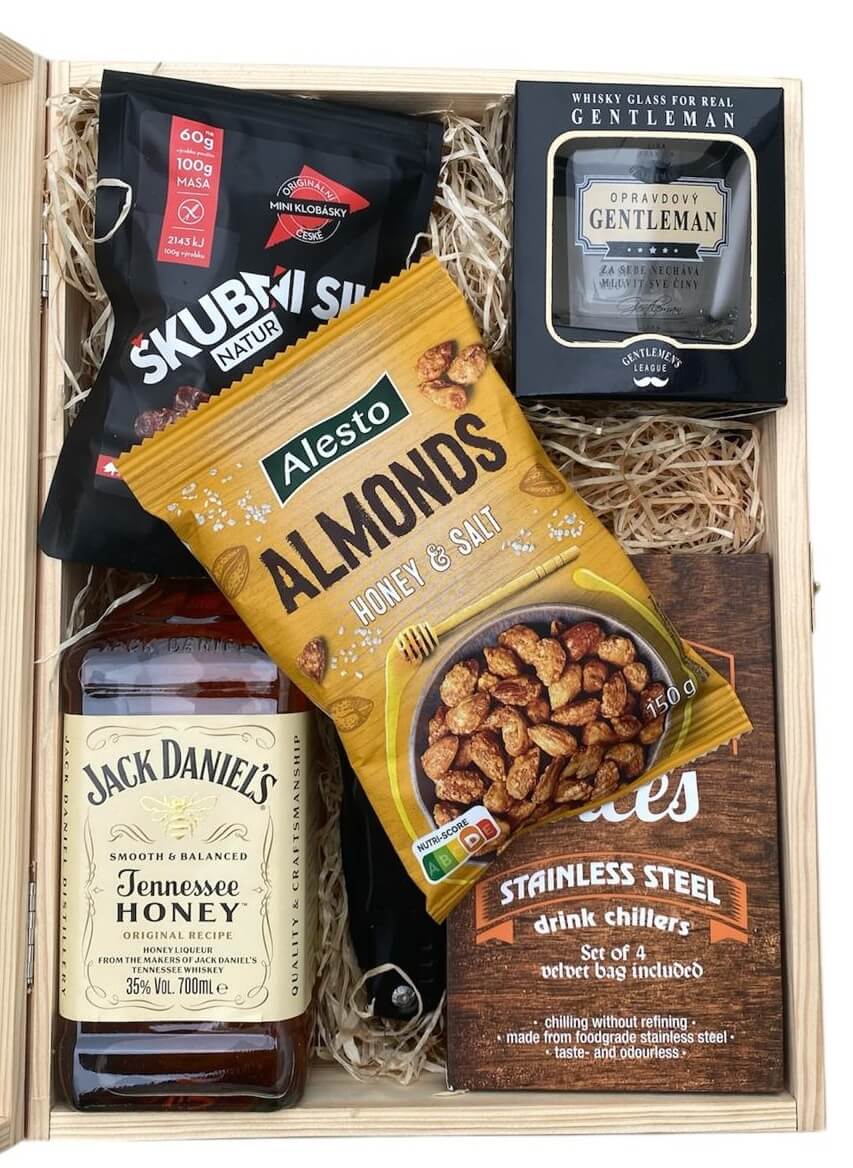 Dárkový box Jack Daniel's Honey Survival Set