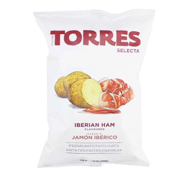 Torres – Chipsy s příchutí Jamón Ibérico 50g