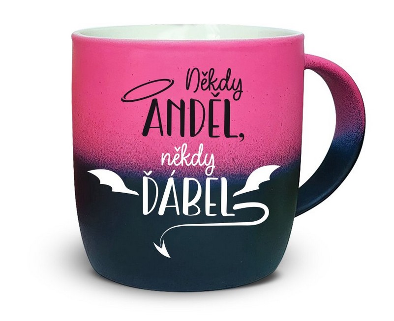 Dárkový hrnek Někdy anděl